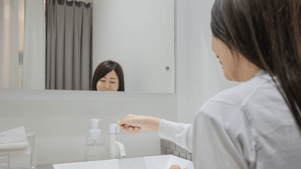 さやか美容クリニックのパウダールーム